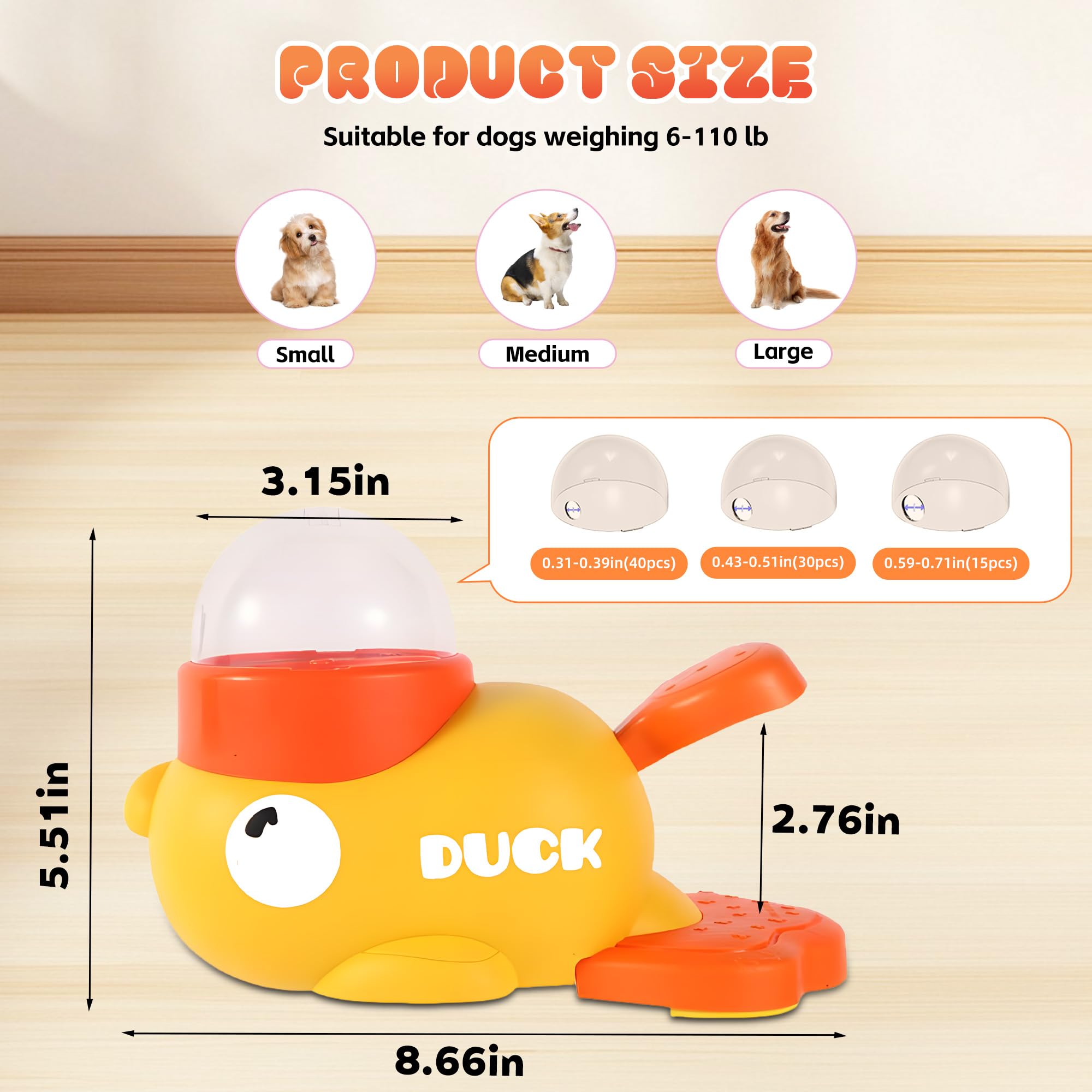 Palla Dispenser Snack per Cani Interattiva - immagine 2